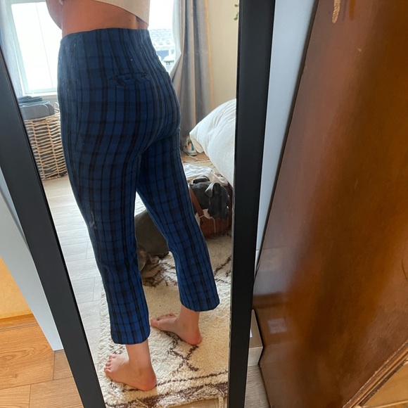Free People Plaid Pant - Picture 3 of 6